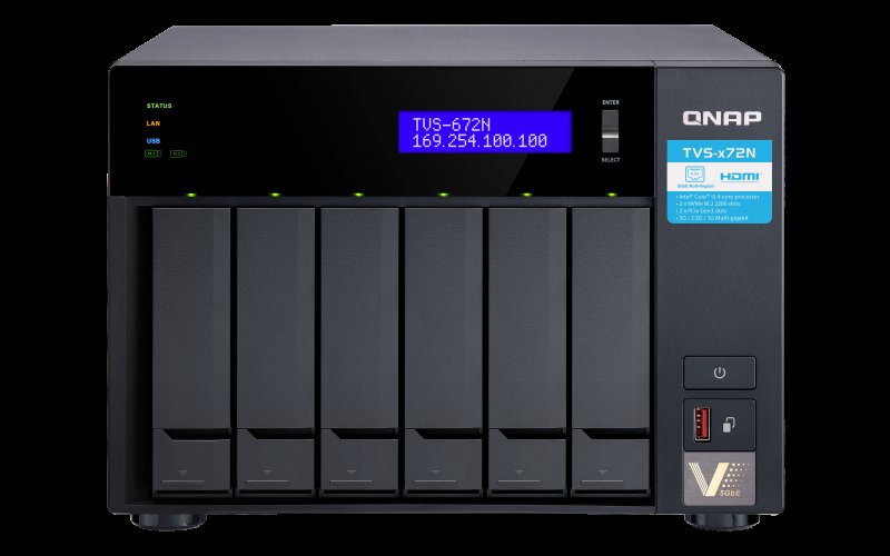 QNAP TVS-672N-i3-4G - obrázek produktu