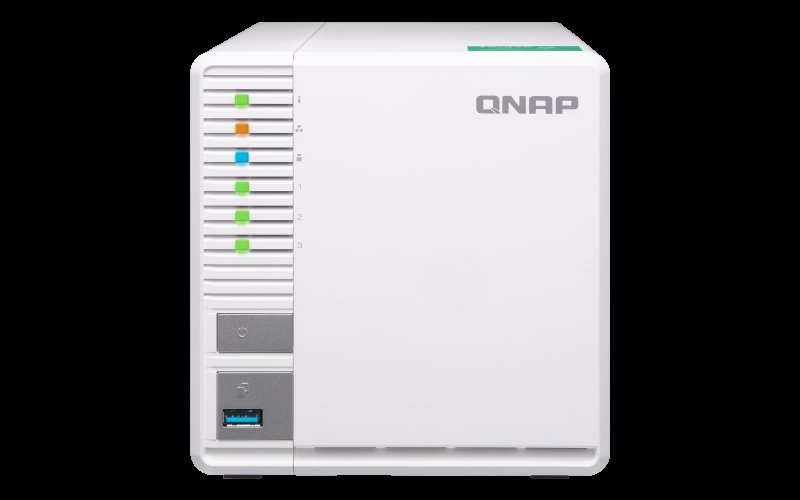 QNAP TS-328 (1,4Ghz /  2GB RAM DDR4 /  3x SATA /  RAID 5 /  1x USB 2.0 /  2x USB 3.0) - obrázek produktu