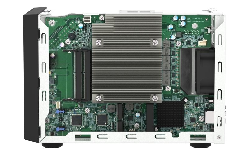 QNAP TVS-h474-PT-8G (2core 3,7GHz, ZFS, 8GB RAM, 4x SATA, 2x M.2 NVMe, 2x PCIe, 2x 2,5GbE, 1x HDMI) - obrázek č. 3