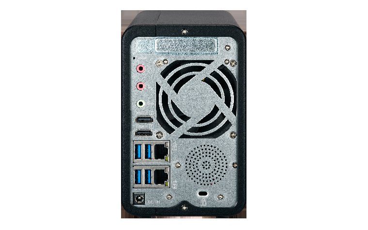 QNAP TS-253B-4G (2,3GHz /  4GB RAM /  2x SATA /  2x HDMI 4K /  1x PCIe /  2x GbE /  5x USB 3.0) - obrázek č. 4