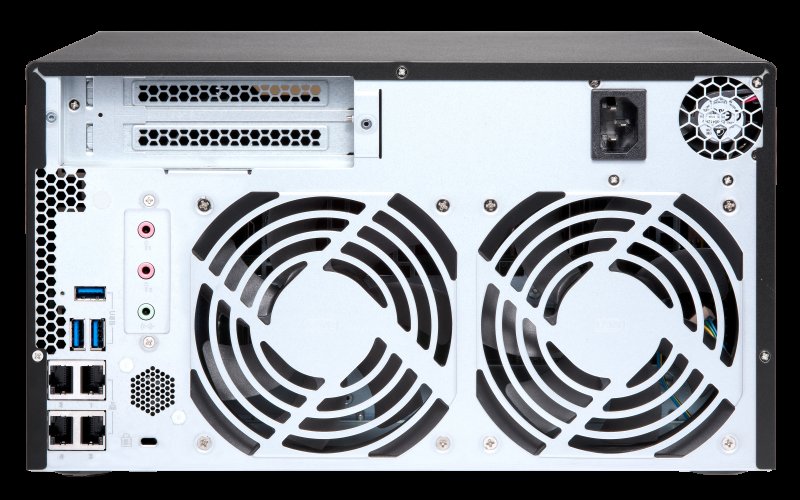 QNAP TS-873-4G (3,4GHz /  4GB RAM /  8x SATA /  2x M.2 SSD slot /  2x PCIe /  4x GbE /  podpora GPGPU) - obrázek č. 2