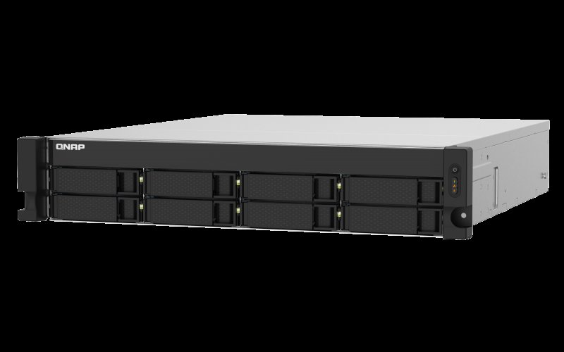 QNAP TS-832PXU-RP-4G (1,7GHz /  4GB RAM /  8x SATA /  2x 2,5GbE /  2x 10GbE SFP+ /  1x PCIe /  2x zdroj) - obrázek produktu
