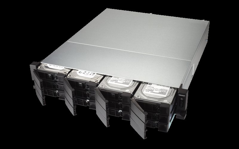 QNAP TS-1232XU-RP-4G (1,7GHz /  4GB RAM /  12x SATA /  2x 10GbE SFP+ /  1x PCIe /  4x USB 3.0 /  2x zdroj) - obrázek č. 2