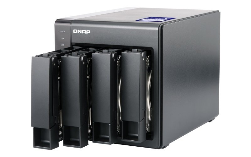 QNAP TS-431X2-2G (1,7GHz /  2GB RAM (až 8GB RAM) /  4x SATA /  2x GbE /  1x 10GbE SFP+ /  3x USB 3.0) - obrázek č. 1
