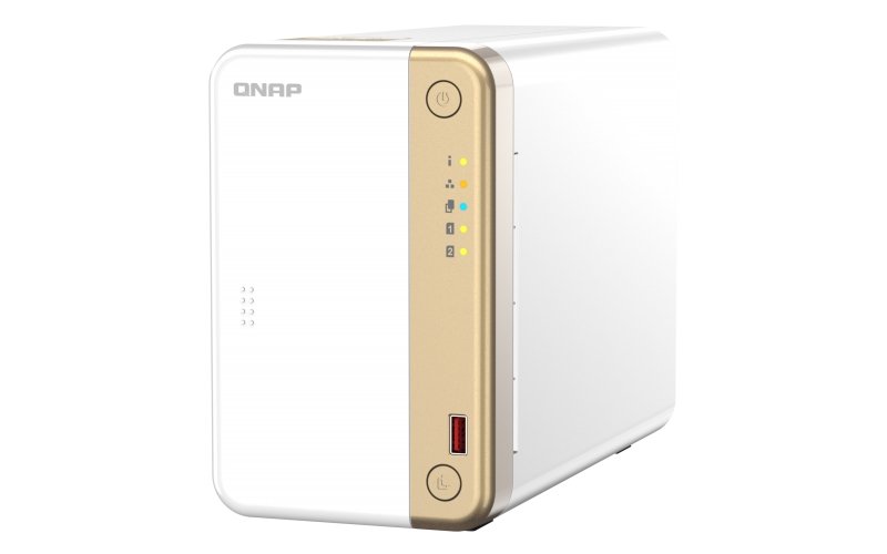 QNAP TS-262-4G (2core 2,9GHz, 4GB RAM, 2x SATA, 2x M.2 NVMe, 1x PCIe, 1x 2,5GbE, 1x HDMI 4K, 4x USB) - obrázek č. 4