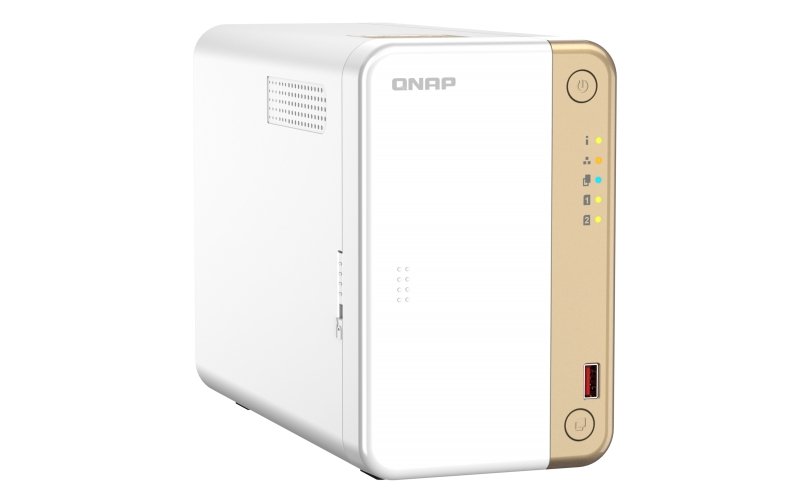 QNAP TS-262-4G (2core 2,9GHz, 4GB RAM, 2x SATA, 2x M.2 NVMe, 1x PCIe, 1x 2,5GbE, 1x HDMI 4K, 4x USB) - obrázek č. 2