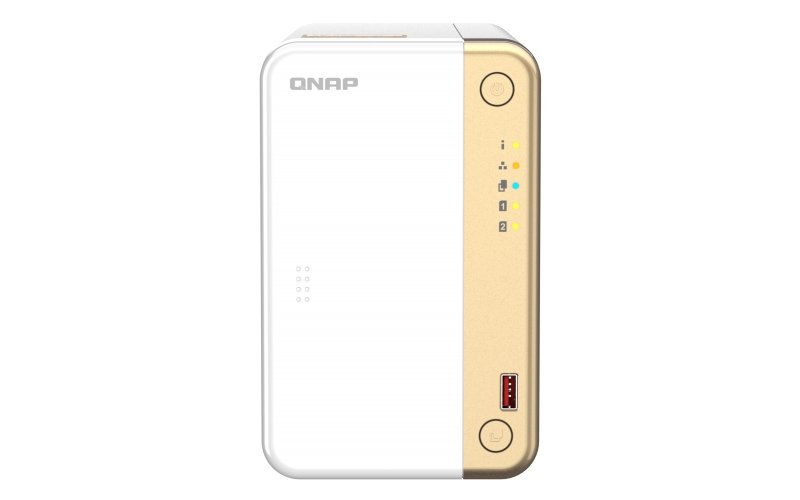 QNAP TS-262-4G (2core 2,9GHz, 4GB RAM, 2x SATA, 2x M.2 NVMe, 1x PCIe, 1x 2,5GbE, 1x HDMI 4K, 4x USB) - obrázek produktu