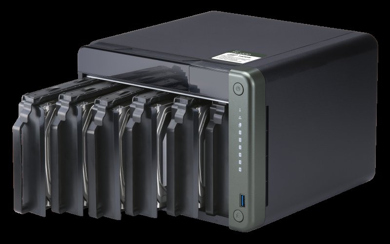 QNAP TS-653D-4G (2,7GHz / 4GB RAM / 6x SATA / 1xHDMI 4K / 1xPCIe / 2x2,5GbE / 3xUSB 2.0 / 2xUSB 3.2) - obrázek č. 7