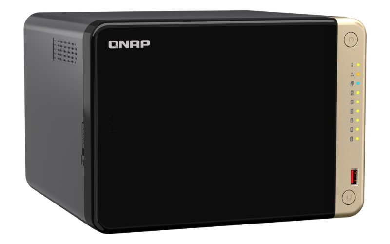 QNAP TS-664-8G (4core 2,9GHz, 8GB RAM, 6xSATA, 2x M.2 NVMe slot, 1xPCIe, 1xHDMI 4K, 2x2,5GbE, 4xUSB) - obrázek č. 1