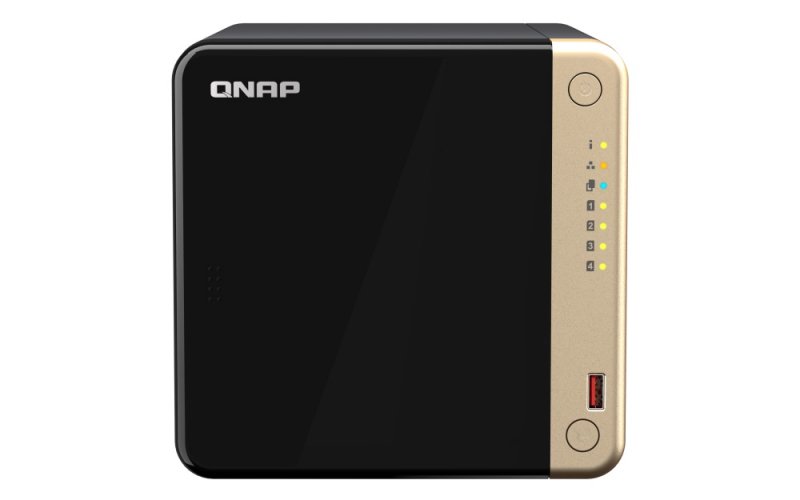 QNAP TS-464-8G (4core 2,9GHz, 8GB RAM, 4xSATA, 2x M.2 NVMe slot, 1xPCIe, 1xHDMI 4K, 2x2,5GbE, 4xUSB) - obrázek produktu