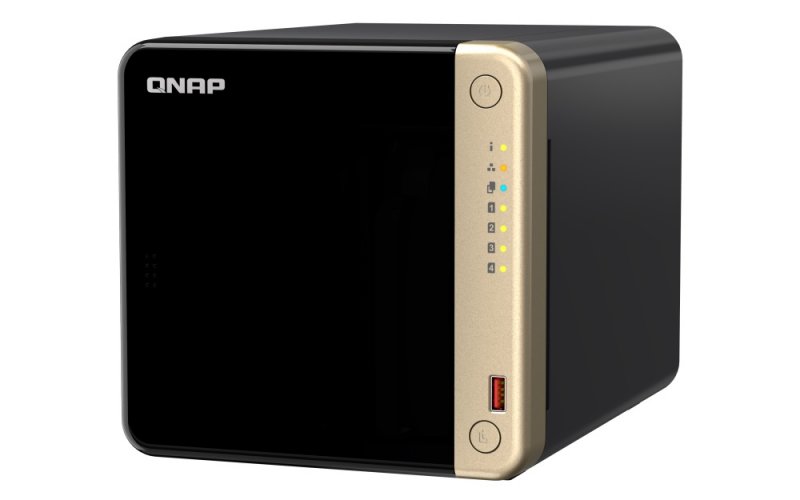 QNAP TS-464-8G (4core 2,9GHz, 8GB RAM, 4xSATA, 2x M.2 NVMe slot, 1xPCIe, 1xHDMI 4K, 2x2,5GbE, 4xUSB) - obrázek č. 2