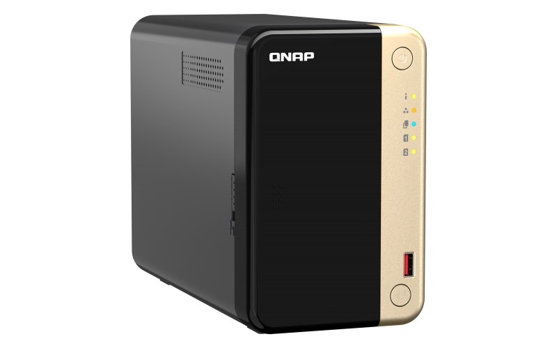 QNAP TS-264-8G (4core 2,9GHz, 8GB RAM, 2x SATA, 2x M.2 NVMe, 1x PCIe, 2x 2,5GbE, 1x HDMI 4K, 4x USB) - obrázek č. 2