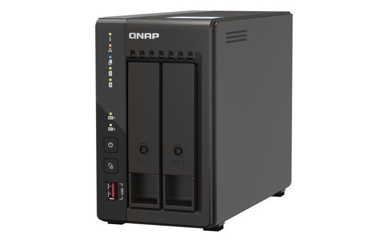QNAP TS-253E-8G (4core 2,6GHz, 8GB RAM, 2x SATA, 2x M.2 NVMe slot, 2x HDMI 4K, 2x 2,5GbE, 4x USB) - obrázek č. 6