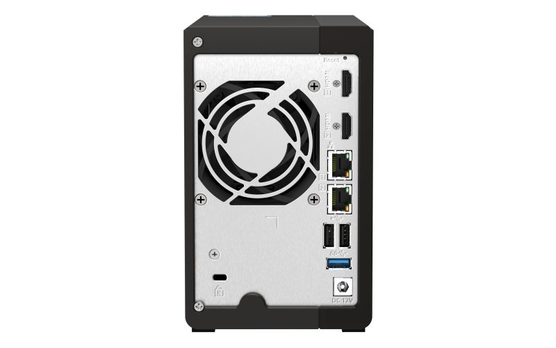 QNAP TS-253E-8G (4core 2,6GHz, 8GB RAM, 2x SATA, 2x M.2 NVMe slot, 2x HDMI 4K, 2x 2,5GbE, 4x USB) - obrázek č. 1