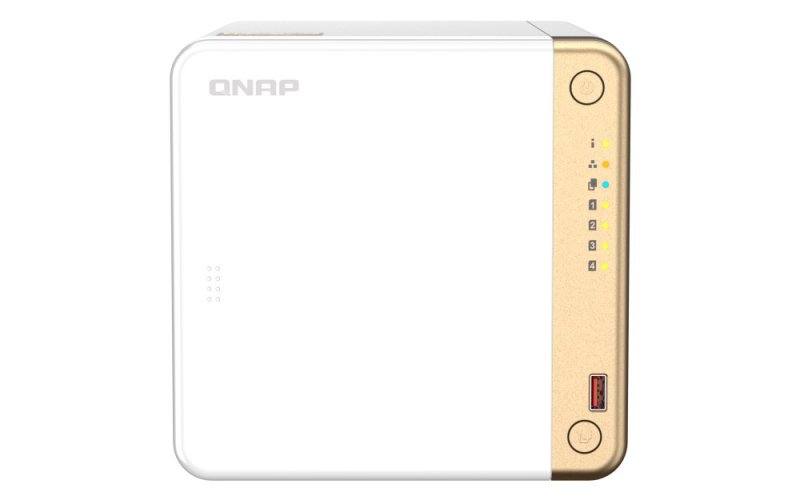 QNAP TS-462-4G (2core 2,9GHz, 4GB RAM, 4x SATA, 2x M.2 NVMe, 1x PCIe, 1x HDMI 4K, 1x 2,5GbE, 4x USB) - obrázek produktu