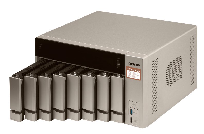 QNAP TVS-873e-4G (2,1 GHz/ 4GB RAM/ 6xSATA/ 2xHDMI 1.4b) - obrázek č. 1
