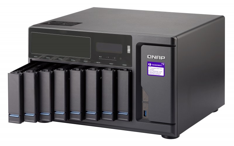 QNAP TVS-882BRT3-ODD-i5-16G (3,4GHz/ 16GB RAM/ 8xSATA/ 3xHDMI 1.4b) - obrázek č. 2