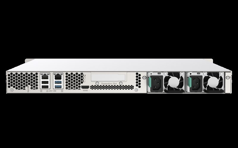 QNAP TS-453DU-RP-4G (2,7GHz /  4GB RAM /  4x SATA /  2x 2,5GbE /  1x PCIe /  1x HDMI /  4x USB /  2x zdroj) - obrázek č. 2