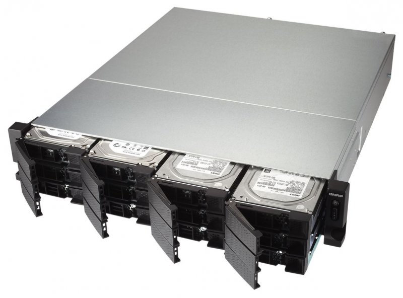 QNAP TS-1263U-4G (2G/ 4GB RAM/ 12xSATA) - obrázek č. 2