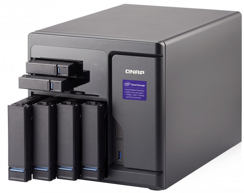 QNAP TVS-682-i3-8G (3,7G/ 8GB RAM/ 6xSATA/ 3xHDMI) - obrázek č. 1