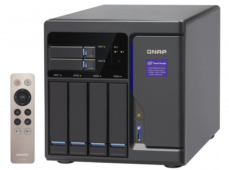 QNAP TVS-682-i3-8G (3,7G/ 8GB RAM/ 6xSATA/ 3xHDMI) - obrázek č. 2