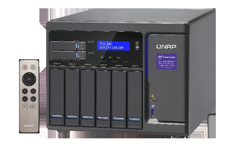 QNAP TVS-882-i5-16G (3,6G/ 16GB RAM/ 8xSATA/ 3xHDMI) - obrázek č. 1