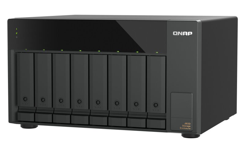 QNAP TL-D810TC4 (rozšiřovací JBOD jednotka, 8x SATA, USB-C 3.1 Gen2 10Gb, desktop) - obrázek č. 5