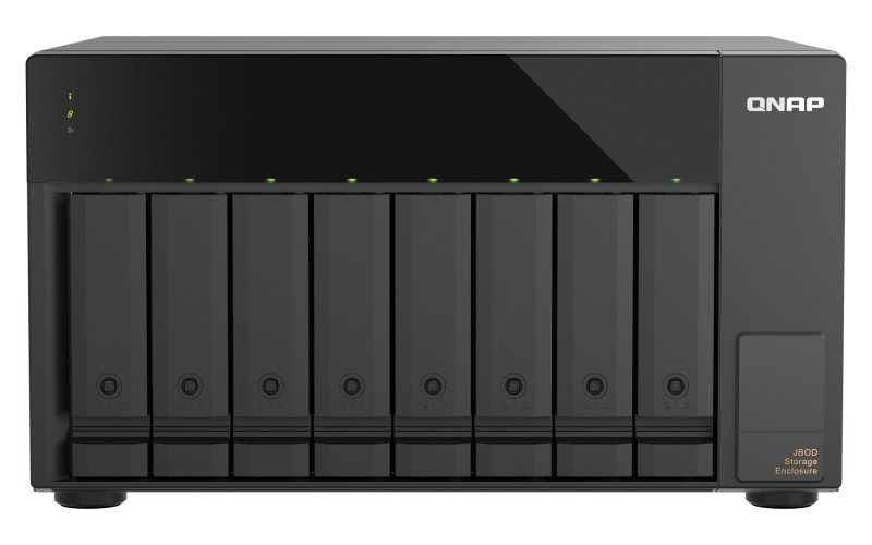 QNAP TL-D810TC4 (rozšiřovací JBOD jednotka, 8x SATA, USB-C 3.1 Gen2 10Gb, desktop) - obrázek č. 1