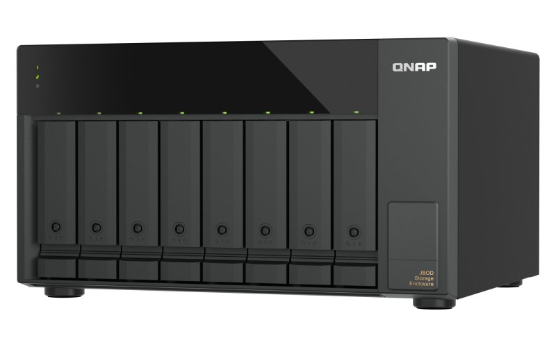 QNAP TL-D810TC4 (rozšiřovací JBOD jednotka, 8x SATA, USB-C 3.1 Gen2 10Gb, desktop) - obrázek č. 3