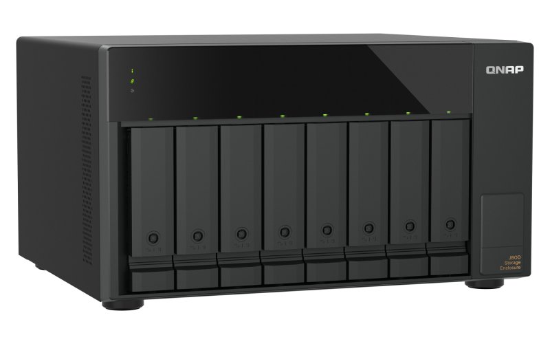 QNAP TL-D810TC4 (rozšiřovací JBOD jednotka, 8x SATA, USB-C 3.1 Gen2 10Gb, desktop) - obrázek č. 4