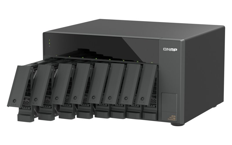 QNAP TL-D810TC4 (rozšiřovací JBOD jednotka, 8x SATA, USB-C 3.1 Gen2 10Gb, desktop) - obrázek č. 6