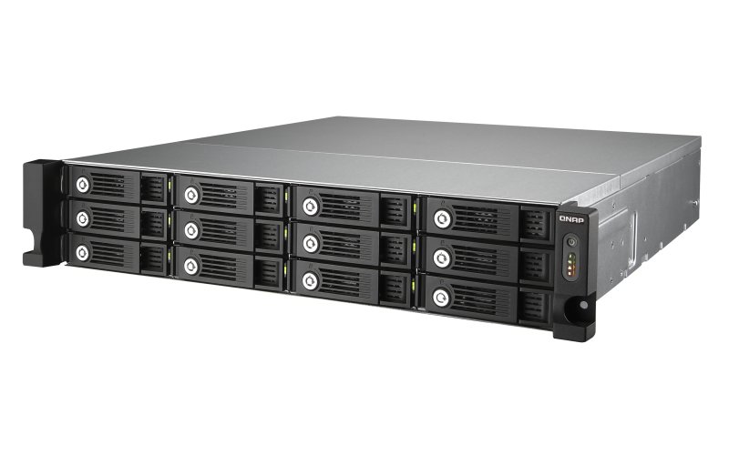 QNAP TVS-1271U-RP-i3-8G (3,5G/ 8GB RAM/ 12xSATA) - obrázek produktu