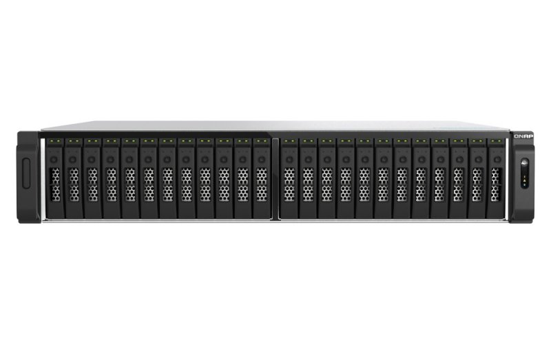 QNAP TS-h3077AFU-R7-64G (Ryzen Pro 5,3GHz, ZFS, 64GB DDR5 RAM, 30x 2,5" SATA, 2x 2,5GbE, 2x 10GbE) - obrázek produktu