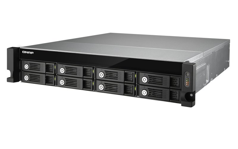 QNAP TVS-871U-RP-I3-4G (3,5G/ 4GB RAM/ 8xSATA) - obrázek produktu