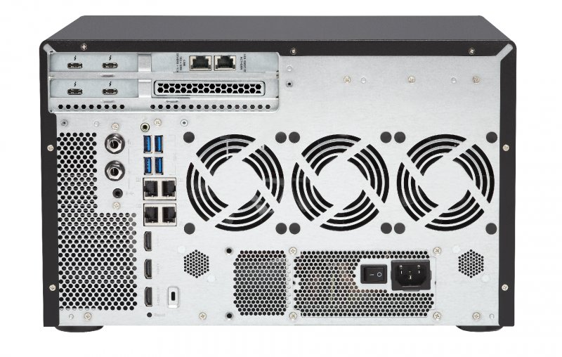 QNAP TVS-1282T3-i5-16G (3,4G/ 16GB RAM/ 12xSATA/ 3xHDMI) - obrázek č. 3