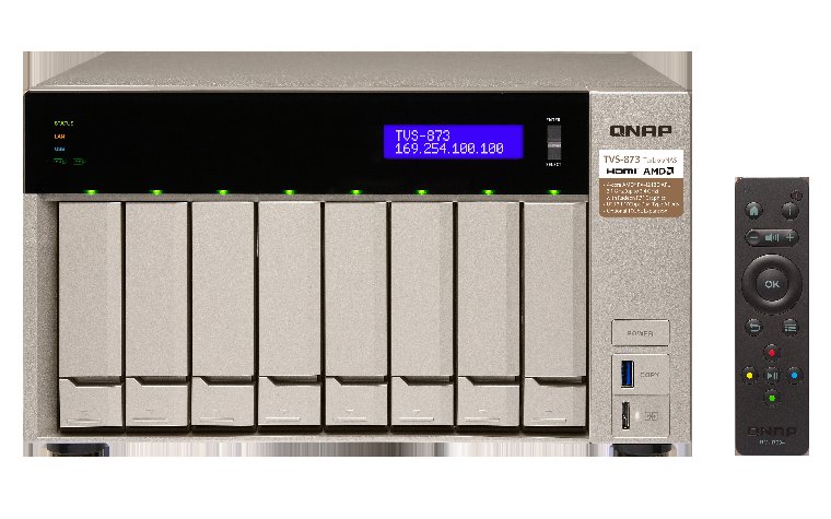 QNAP TVS-873-8G (2,1G/ 8GB RAM/ 8xSATA) - obrázek produktu