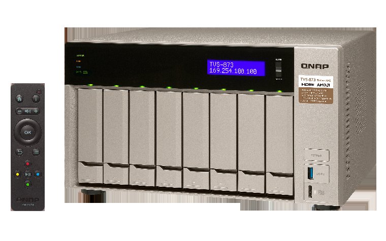 QNAP TVS-873-8G (2,1G/ 8GB RAM/ 8xSATA) - obrázek č. 7