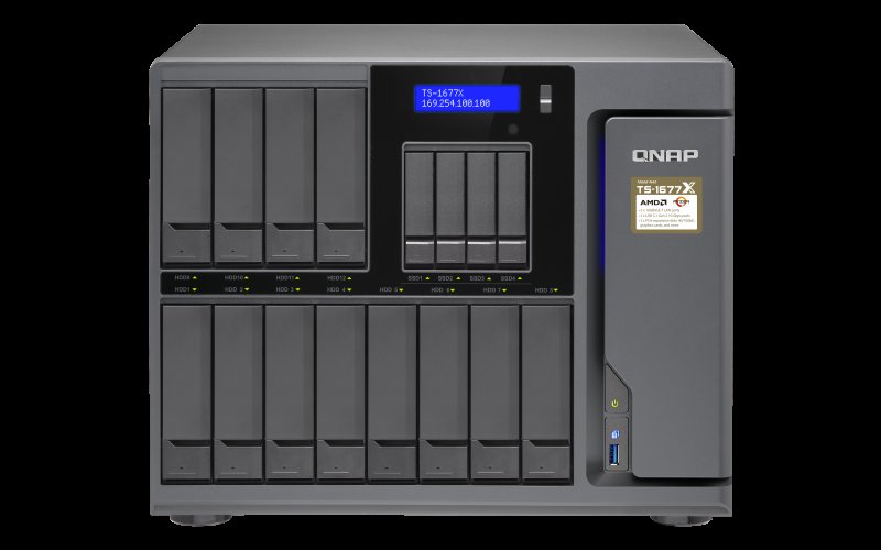 QNAP TS-1677X-1200-4G(3,1GHz/ 4GB RAM/ 16xSATA) - obrázek produktu