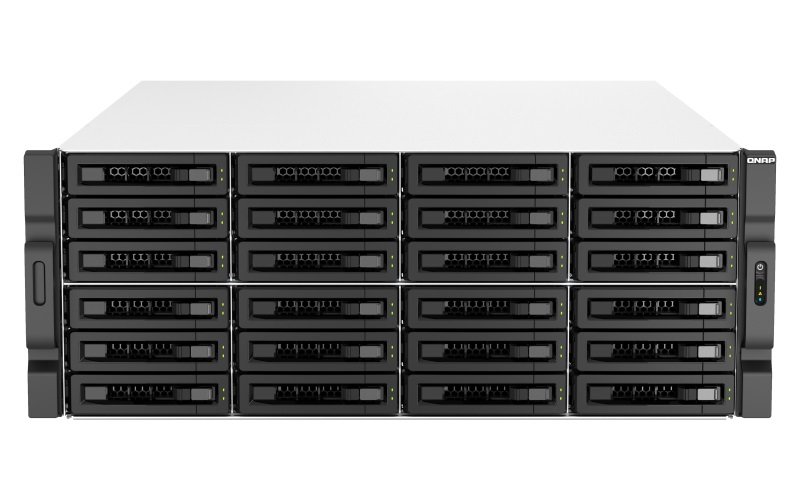 QNAP TS-h3087XU-RP-E2378-64G (Xeon 4,8GHz, ZFS, 64GB ECC RAM, 24x 3,5" + 6x2,5", 2x 2,5GbE, 2x10GbE) - obrázek produktu