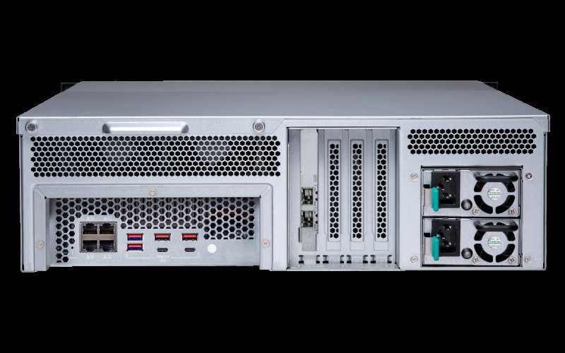 QNAP TS-1683XU-RP-E2124-16G (Xeon E 3,3GHz /  16GB ECC RAM /  16x SATA /  4x PCIe /  4xGbE /  2x10G SFP+) - obrázek č. 2