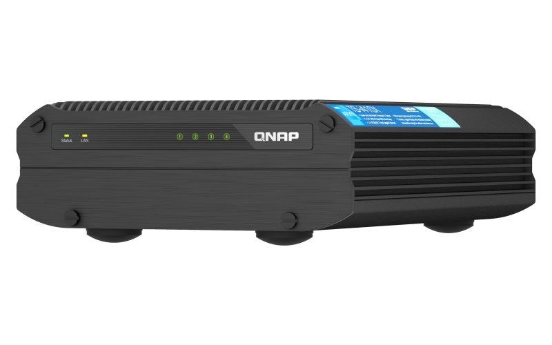 QNAP TS-i410X-8G (průmyslový NAS, 4core 3,0GHz, 8GB RAM, 4x2,5" SATA, 2x10GbE, 4xUSB 3.2, 1x HDMI) - obrázek č. 3