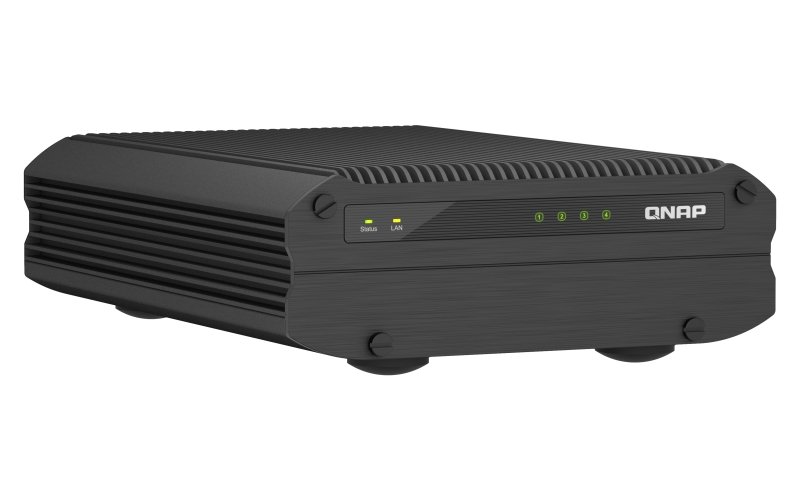 QNAP TS-i410X-8G (průmyslový NAS, 4core 3,0GHz, 8GB RAM, 4x2,5" SATA, 2x10GbE, 4xUSB 3.2, 1x HDMI) - obrázek č. 2