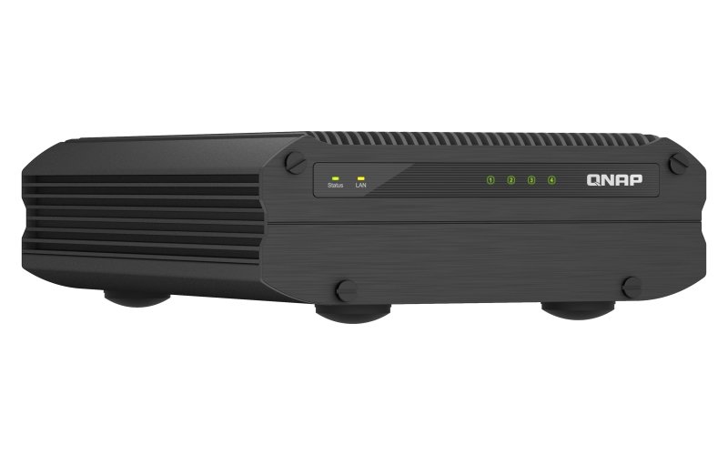 QNAP TS-i410X-8G (průmyslový NAS, 4core 3,0GHz, 8GB RAM, 4x2,5" SATA, 2x10GbE, 4xUSB 3.2, 1x HDMI) - obrázek č. 1