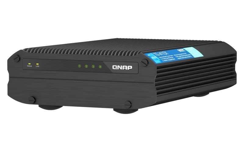 QNAP TS-i410X-8G (průmyslový NAS, 4core 3,0GHz, 8GB RAM, 4x2,5" SATA, 2x10GbE, 4xUSB 3.2, 1x HDMI) - obrázek č. 4