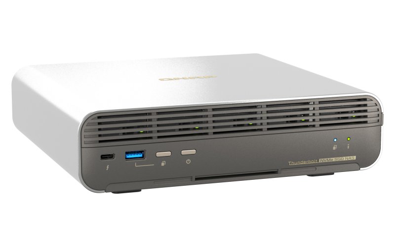 QNAP TBS-h574TX-i5U-16G (10core, 16GB RAM, 5x E1.S /  M.2 slot, 1x 2,5GbE, 1x 10GbE, 2x Thunderbolt 4) - obrázek č. 3
