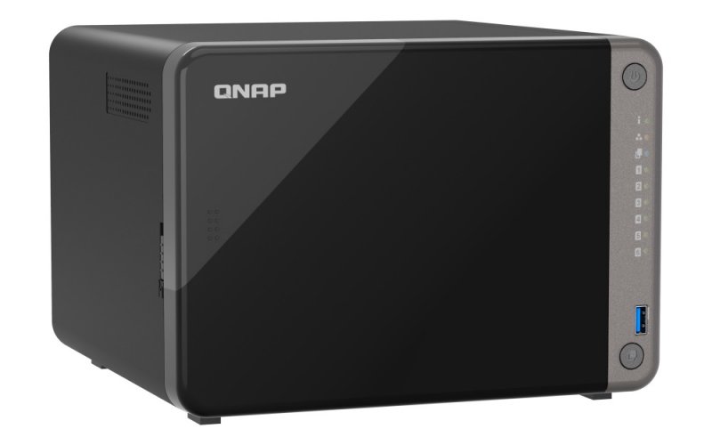 QNAP TS-AI642-8G (8core CPU, 8GB RAM, 6x SATA, 2x M.2 NVMe, 1x PCIe, 2x HDMI 4K, 1x 2,5GbE, 2x GbE) - obrázek č. 1