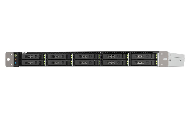 QNAP TS-h1090FU-7232P-32G (AMD EPYC, 32GB ECC RAM, 10x 2,5" U.2 / U.3 / SATA, 2x 2,5GbE, 2x 25Gb SFP28) - obrázek č. 4