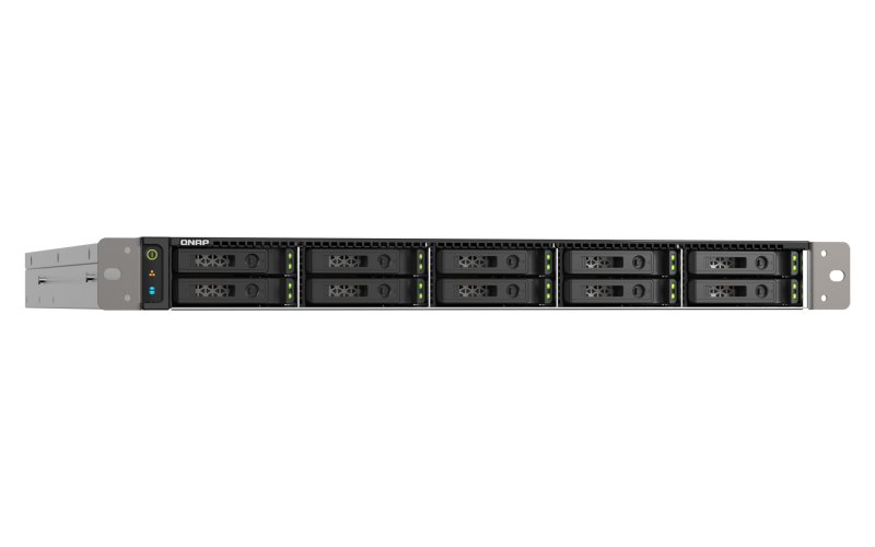 QNAP TS-h1090FU-7232P-32G (AMD EPYC, 32GB ECC RAM, 10x 2,5" U.2 / U.3 / SATA, 2x 2,5GbE, 2x 25Gb SFP28) - obrázek č. 2