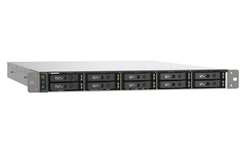 QNAP TS-h1090FU-7232P-32G (AMD EPYC, 32GB ECC RAM, 10x 2,5" U.2 / U.3 / SATA, 2x 2,5GbE, 2x 25Gb SFP28) - obrázek č. 3