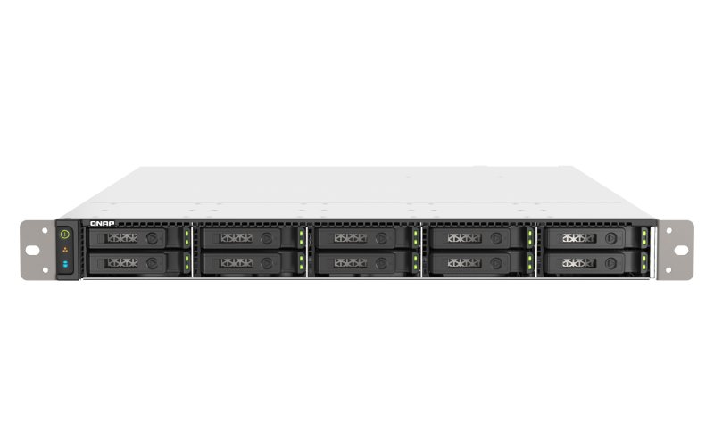 QNAP TS-h1090FU-7232P-32G (AMD EPYC, 32GB ECC RAM, 10x 2,5" U.2 / U.3 / SATA, 2x 2,5GbE, 2x 25Gb SFP28) - obrázek produktu